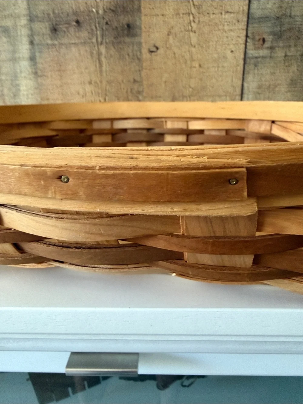 Woven Decorative Basket - Natural Brown
